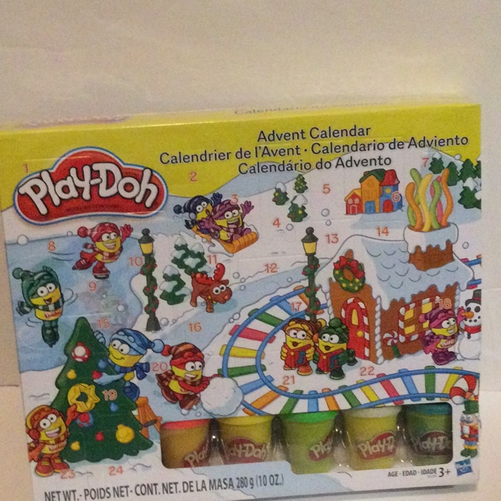 Play-doh advent calendar